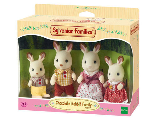 Sylvanian Families , Chocolate Rabbit Family,  משפחת ארנבונים שוקולד , משפחת סילבניאן, 4150