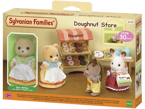 Doughnut Store , sylvanian families , 5239 , משפחת סילבניאן , חנות דונטס