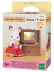 Deluxe TV Set, sylvanian families, 4264, משפ’ סילבניאן, ערכת טלוויזיה לוקס