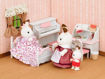 ערכת חדר שינה לבנות , משפחת סילבניאן , Girl's Bedroom Set , 5032 , sylvanian families