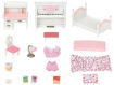 ערכת חדר שינה לבנות , משפחת סילבניאן , Girl's Bedroom Set , 5032 , sylvanian families