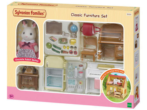 Sylvanian Families , Classic Furniture Set , 5392 ,  משפחת סילבניאן , ערכת ריהוט קלאסית