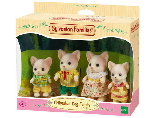 Sylvanian families , Chihuahua Dog Family, משפחת סילבניאן ,  משפחת כלבי צ’יוואווה ,   4387