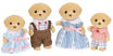 Sylvanian families , Yellow Labrador Family, משפ' סילבניאן , משפחת לברדור משפחת סילבניאן , 5182