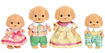 Sylvanian families , Toy Poodle Family, משפחת סילבניאן , משפחת כלבי פודל, 5259