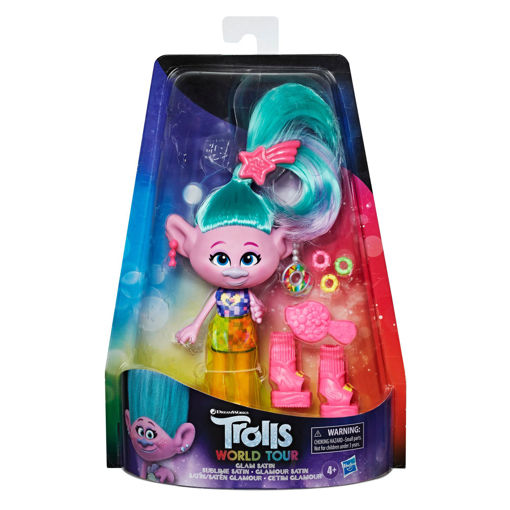 DreamWorks Trolls Glam Satin Fashion Doll