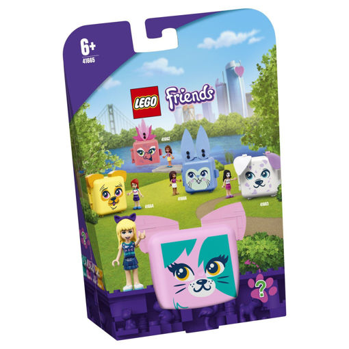 Lego , Friends Stephanie's Cat Cube, חברות קוביית החתול של סטפני, לגו, 41665