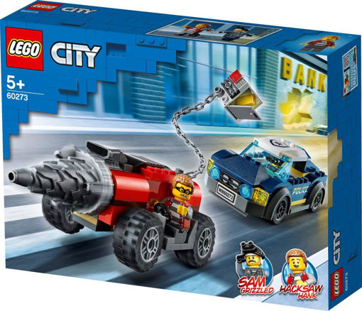 לגו סיטי , מרדף משטרתי אחר המקדחה , 60273, Lego City , Police Driller Chase