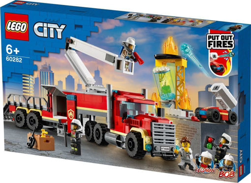 לגו סיטי , יחידת פיקוד אש , 60282, LEGO City , Fire Command Unit