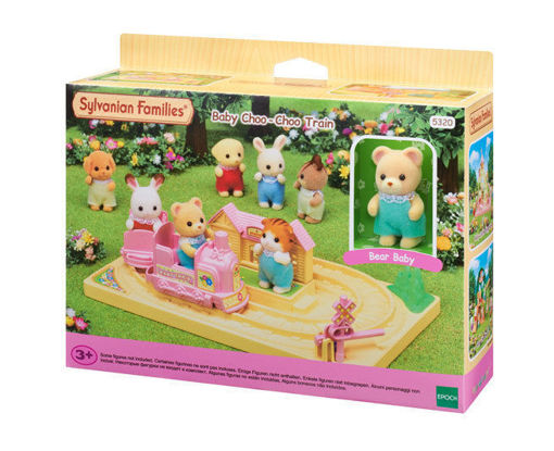 Baby Choo-Choo Train ,  רכבת צ'וצ'ו על מסילה , משפחת סילבניאן , 5320 , sylvanian families