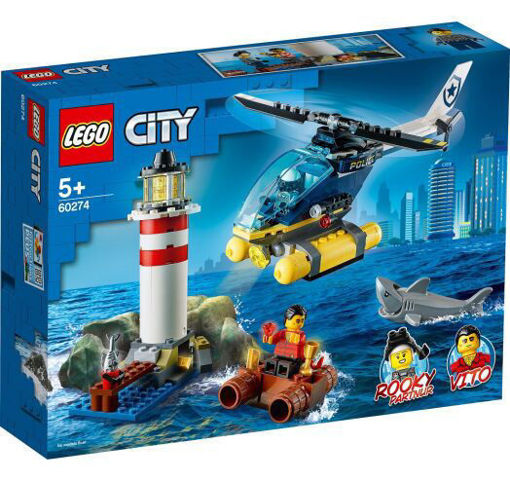 לגו סיטי , מסוק ומגדלור , 60274, Lego Police , Lighthouse Capture