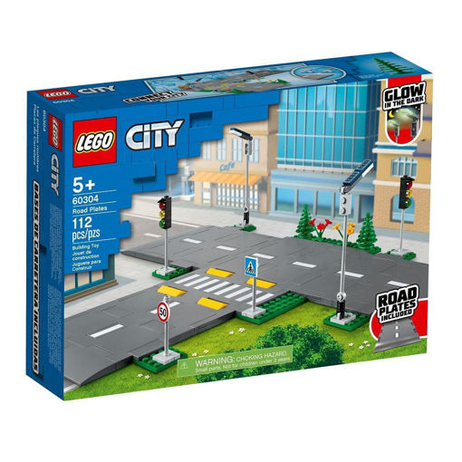 לגו סיטי , 60304 , משטחי דרך, Lego , Road Plates