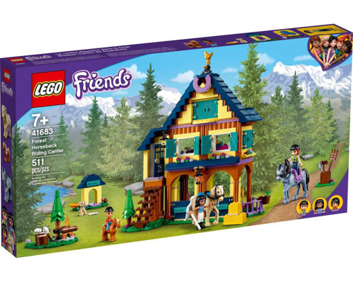 lego,  41683, lego friends, Forest Horseback Riding Center, חברות מרכז רכיבה ביער, לגו