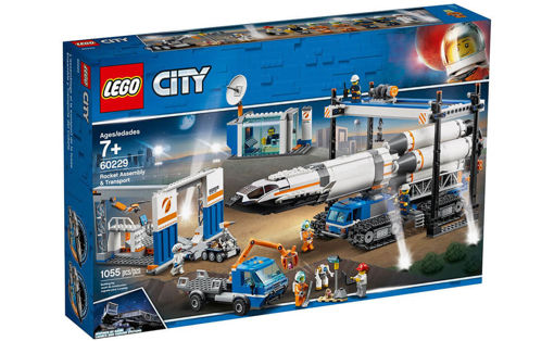 lego, Rocket Assembly & Transport, 60229, הרכבה והסעה של טיל , לגו