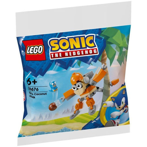 לגו Sonic , מתקפת הקוקוסים של קיקי , (30676) , LEGO 30676 , Kiki's Coconut Attack