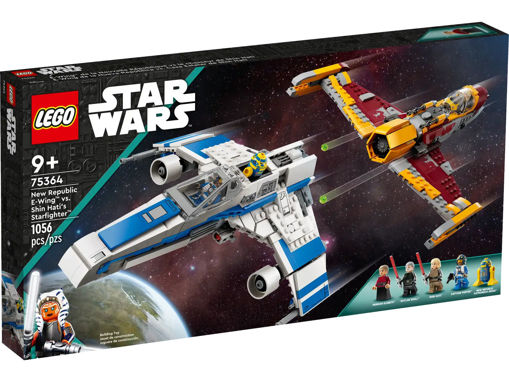 Lego , Star Wars , New Republic E-Wing™ vs. Shin Hati’s Starfighter™ , 75364, לגו אי-וינג של הרפובליקה החדשה נגד הסטארפייטר של שין האטי 