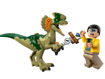 לגו מארב הדילופוזאורוס , (76958) , Lego , Jurassic Park , Dilophosaurus Ambush