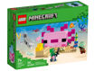 Lego Minecraft , The Axolotl House , 21247 , בית אקסולוטל