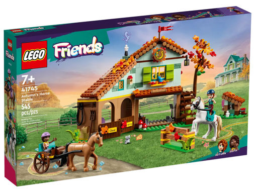 Lego Friends , Autumn's Horse Stable , לגו אורוות הסוסים של אוטום , 41745 , lego 