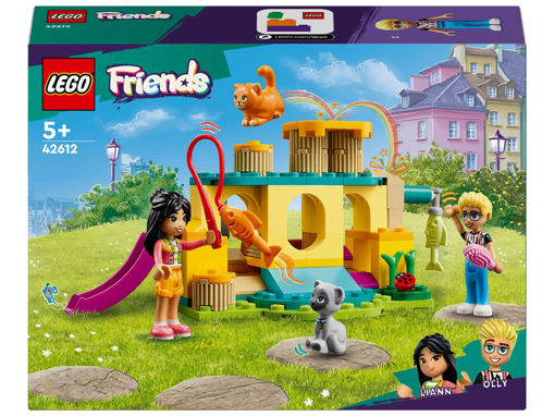 הרפתקה במגרש המשחקים לחתולים, lego friends , Cat Playground Adventure , 42612