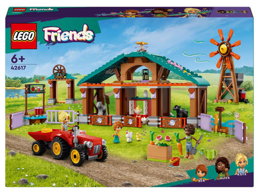 לגו Friends , מקלט לחיות משק , Farm Animal Sanctuary , lego friends , 42617