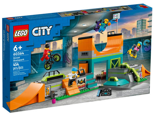 Lego City , Street Skate Park , לגו סקייטפארק , 60364