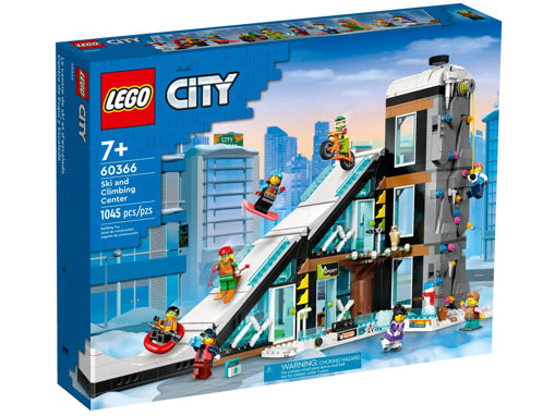 לגו מרכז סקי וטיפוס, Ski and Climbing Center , 60366 , lego city