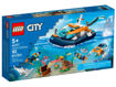 Lego City , Explorer Diving Boat , לגו סירת צלילה ומחקר , 60377