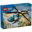 לגו מסוק חילוץ חירום , Emergency Rescue Helicopter , lego city , 60405