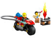 Lego City , Fire Rescue Motorcycle , אופנוע חילוץ מאש , לגו , 60410