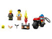 Lego City , Fire Rescue Motorcycle , אופנוע חילוץ מאש , לגו , 60410