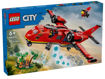 Lego City , Fire Rescue Plane , מטוס כיבוי אש והצלה , 60413