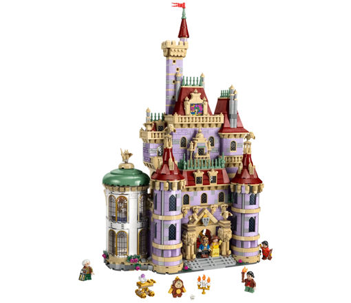 הארמון של היפה והחיה, 43263, Disney, לגו