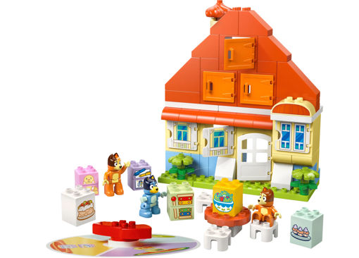 lego, 10459, בית המשפחה של בלואי עם משחק זיכרון , bluey, לגו